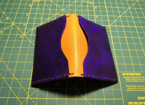 Leather card holder