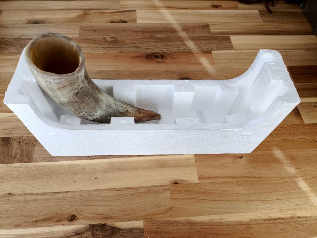 Viking Drinking horn made from cow horn