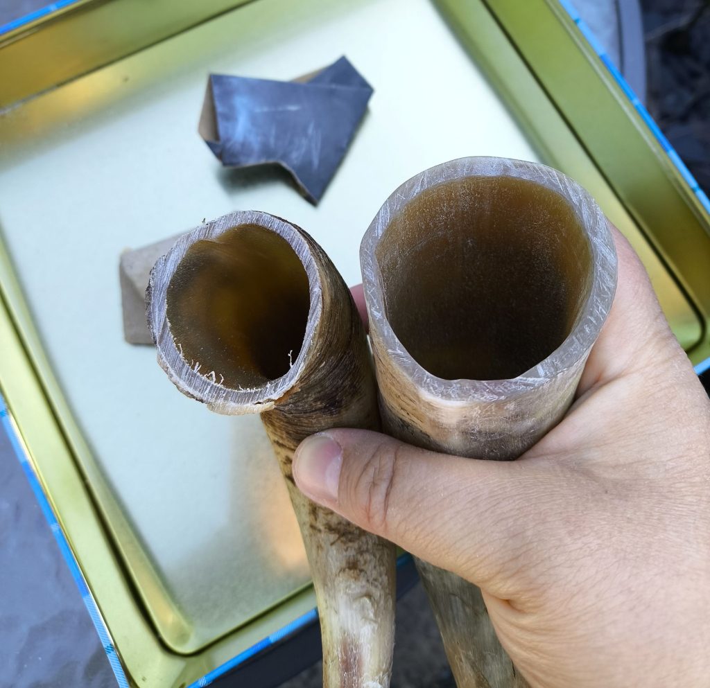 Viking Drinking horn made from cow horn