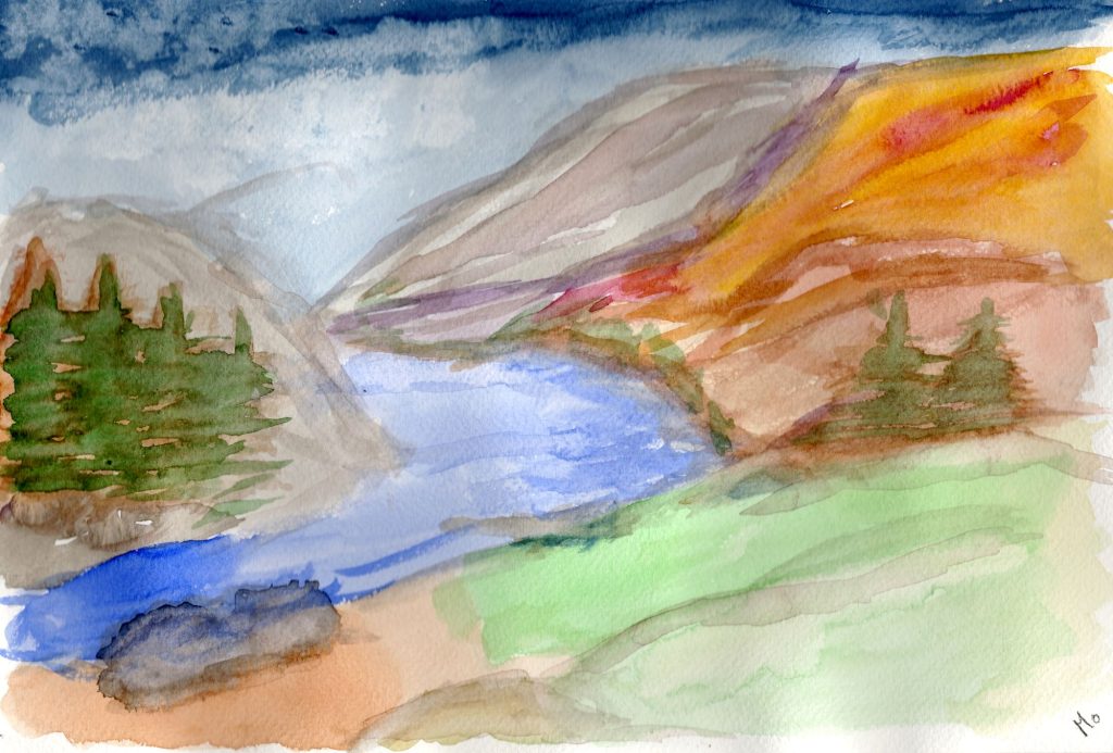 Generic landscape painting