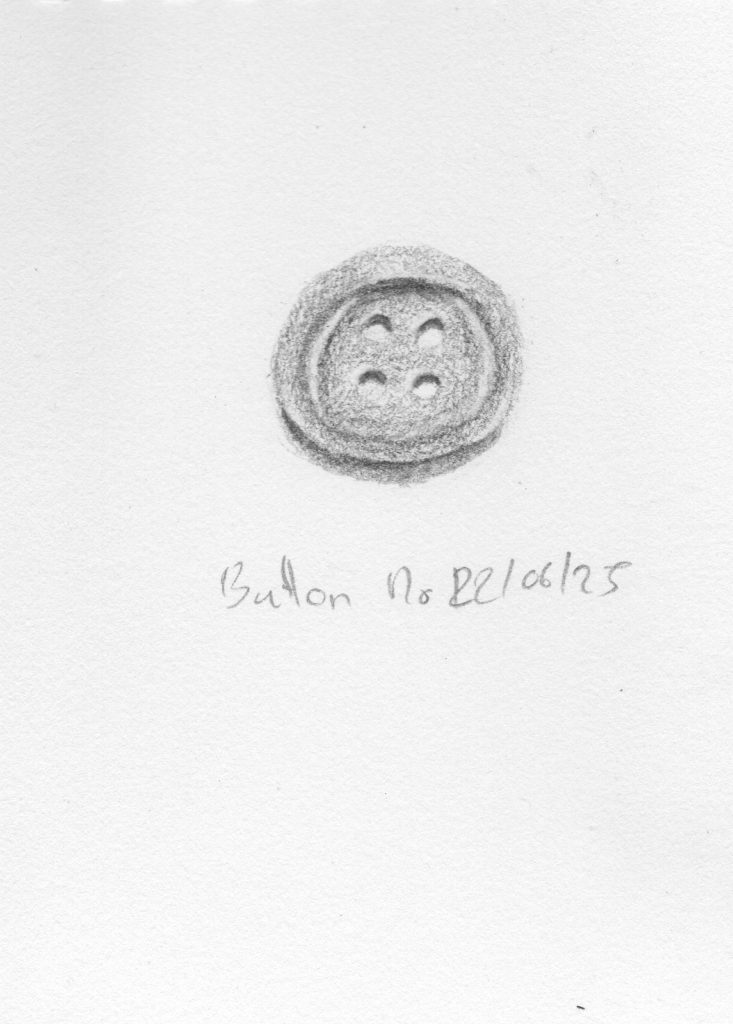 Button graphite pencil