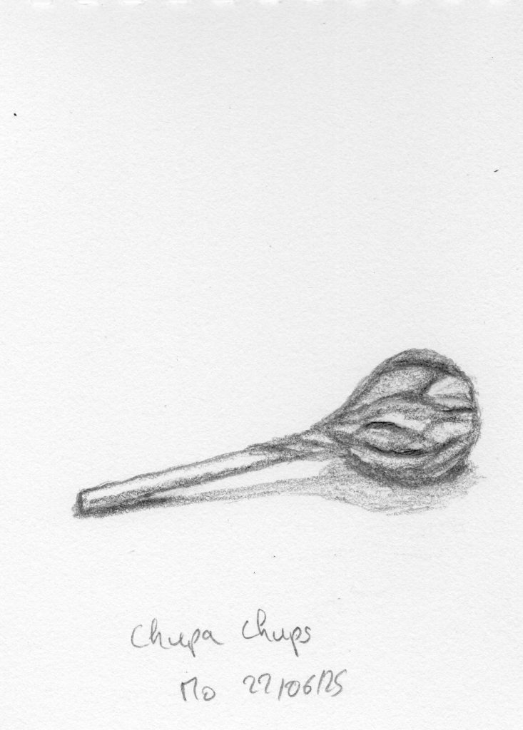 chupa chups lollypop graphite pencil