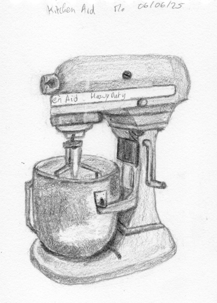 kitchen aid food processor graphite pencil