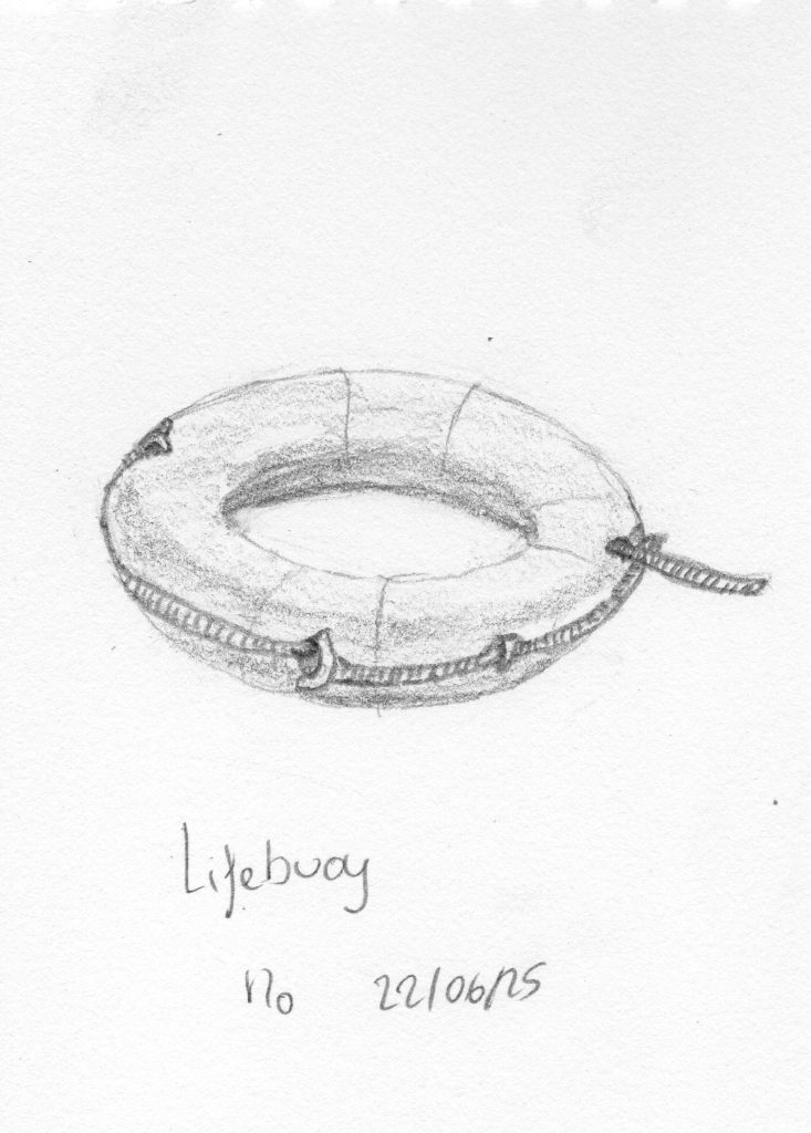 lifebuoy graphite pencil