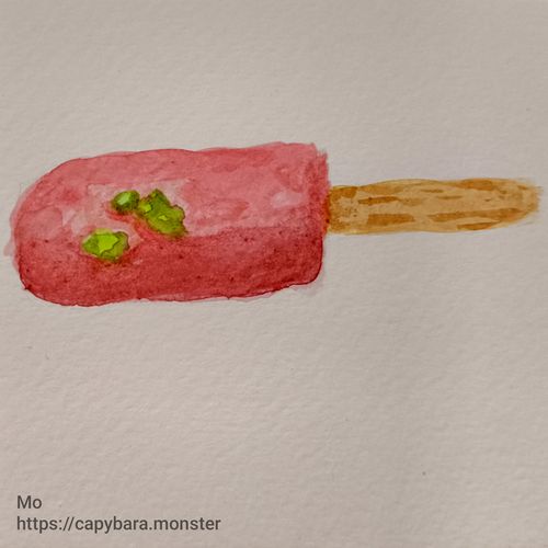 9 Food painted with watercolours including from Ghibli movies